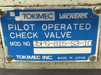 USED TOKIMEC C5PG-815-S3-10