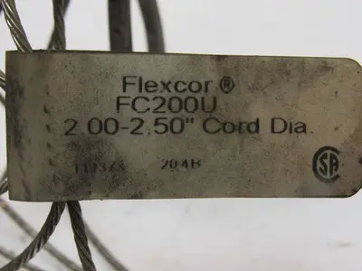 Flexcore FC200U Standard Duty Cable Support Grip 2 to 2.50" Dia Cable