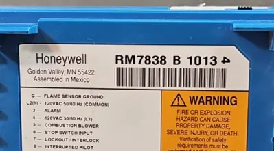 USED Honeywell Honeywell RM7838B1013 REV. 4141