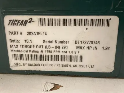Used DODGE 202A15L14 Speed Reducers | Surplus Asset Holdings #1204424