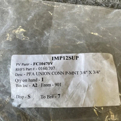 New | in-Stock Saint-Gobain IMP12SUP Valves/Fittings California US | Davliegogo LLC #1732696