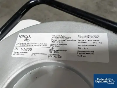 USED Nilfisk Nilfisk Dust Filter, Model VHW420