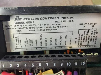 USED RED LION GEM1