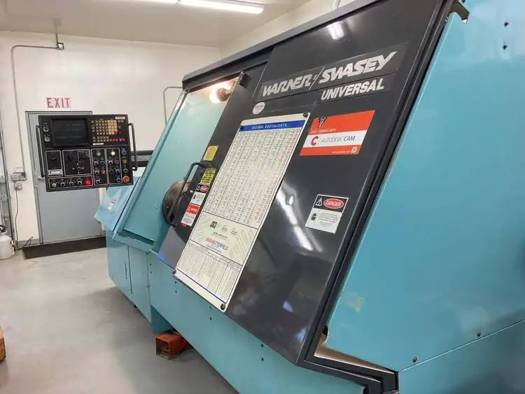 WARNER & SWASEY WSC-12 Lathes CNC | Asset Exchange Corporation