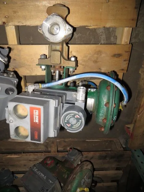 Fisher 1 1/2" V200 V-Ball Control Valve