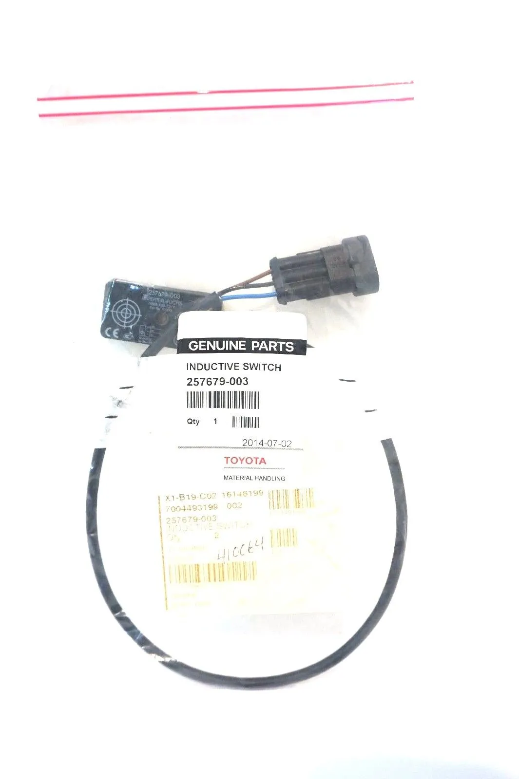 NEW TOYOTA 257679-003 INDUCTIVE SWITCH 257678003