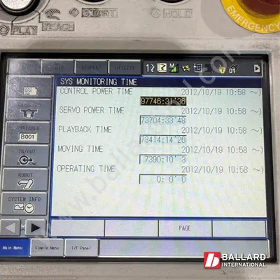 YASKAWA Motoman MH50 Robot System w/ DX100 Controller