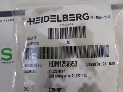 NEW HEIDELBERG A1.022.019