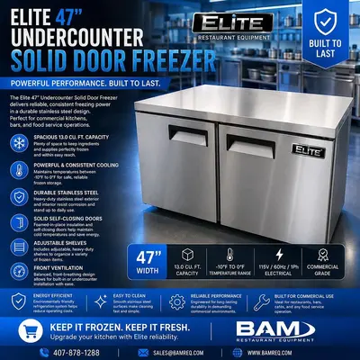 New | in-Stock _UNKNOWN_ _UNKNOWN_ Worktop Refrigerators & Freezers | BAM Discount Restaurant Equipment #924328