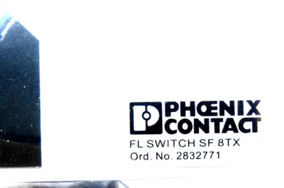 NEW PHOENIX CONTACT FL SWITCH SF 8TX ETHERNET SWITCH FLSWITCHSF8TX