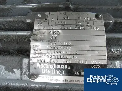 USED Paul O. Abbe 3' X 12' PAUL ABBE BALL MILL, C/S, JACKETED