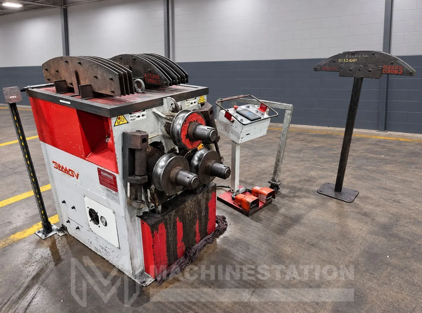 Used 2002 SIMASV CH 3380 Angle Bending Rolls California US | MachineStation #1705192