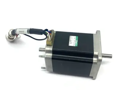 Used Sanyo Denki Step-Syn 2-Phase Stepping Motor 1.8º NO ENCODER Motors (misc) Michigan US | Maverick Industrial Sales #1392321