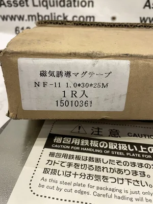 NF-11 15010361 Magnetic Tape Roll 1mm x 30mm x 25M -NIB