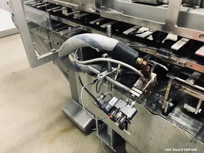 Used CAM AV06 Automatic Vertical Glue Cartoner | Intermittent Motion Cartoning Machine