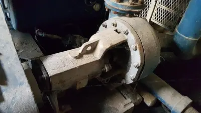 USED EMSCO F-500 TRIPLEX MUD PUMP