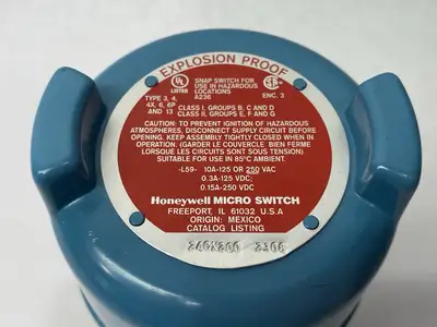 New | in-Stock Honeywell MICRO SWITCH Weather-Sealed, Explosion-Proof Switch DPDT Relays & Switches Michigan US | Maverick Industrial Sales #1398008