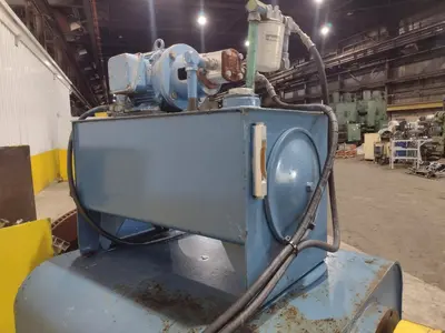 10,000 LB X 42” B&K MOTORIZED UNCOILER COIL REEL : STOCK #22955