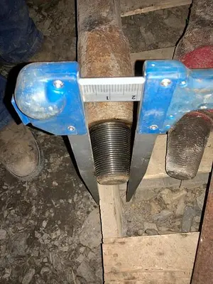 Used GILL ROCK 2-1/4” X 3-1/4” PIN, 5-7/10" X 26" CHISEL BIT - 28528 Other Cutting Tools Pennsylvania US | East West Machinery & Drilling #1417206