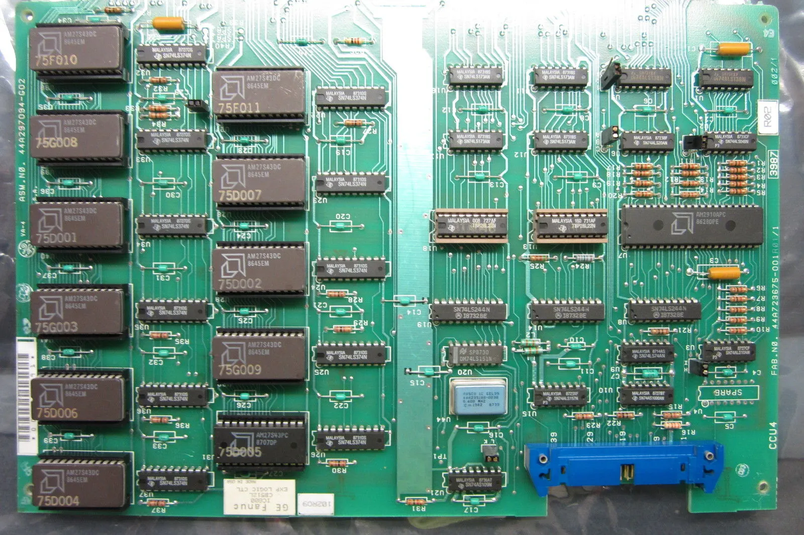 GE FANUC IC600CB512L PC BOARD ASM. #44A297094G02