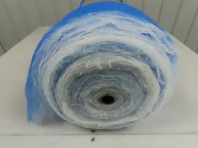 Air Handler 6B689 Air Filter Roll 65'Wx32-3/4"Hx3/4"T Polyester MERV 6 Rating