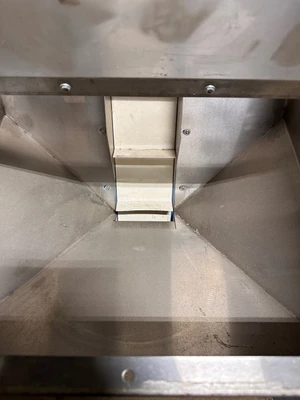 HOPPMANN 6" X 72" HOPPER ELEVATOR CONVEYOR