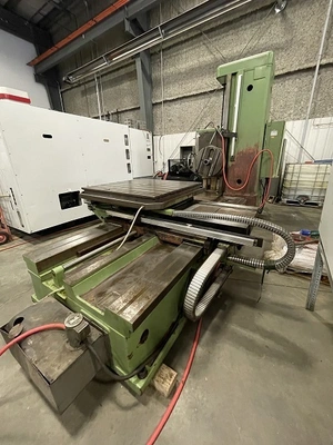 Used 1998 TOS W-100A Horizontal Table Type Boring Mills Alberta CA | Merchant Machine Tools Inc #1413363