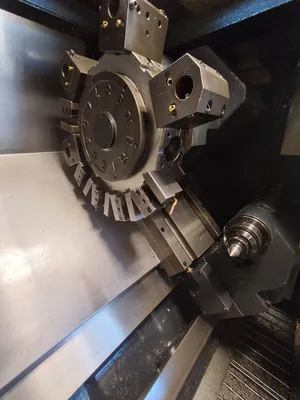 2007 DOOSAN PUMA 300MC LATHES, SLANT BED, N/C & CNC | Wheeler Machinery Sales (10)