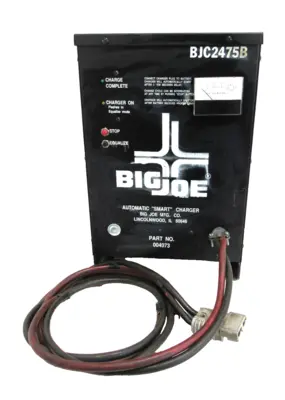 USED BIG JOE 004973 AUTOMATIC SMART BATTERY CHARGER BJC2475B