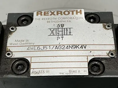 USED REXROTH 4WE6J51/AG24N9K4V