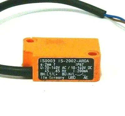 USED EFECTOR IS-2002-AROA INDUCTIVE SENSOR IS0003 IS2002AROA