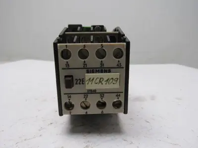 Siemens 3TB4017-0B Contactor 24VDC Coil