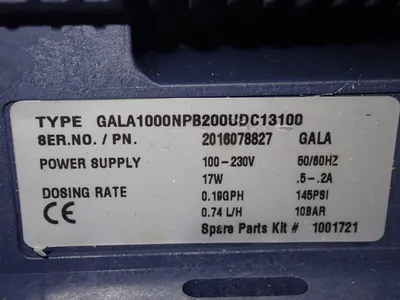 USED GAMMA/L GALA1000NPB200UDC13100