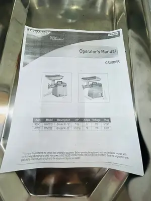 Used _UNKNOWN_ _UNKNOWN_ Grinders / Shredders - Food Pennsylvania US | MS Restaurant and Equipment Sales #1393747