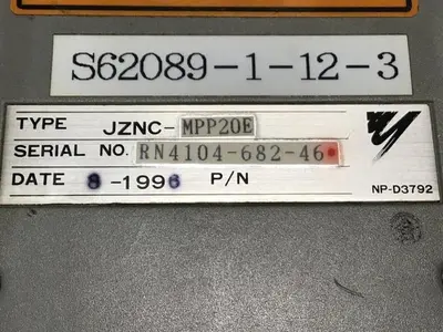 USED YASKAWA JZNC-MPP20E