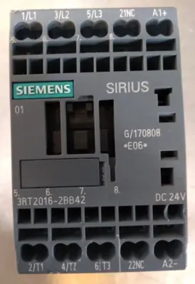 Siemens 3RT2016-2BB42 Contactor Loc 4E26