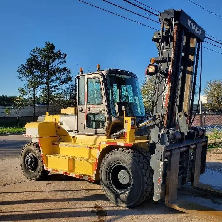 Used 2013 HYUNDAI 160D-7E Internal Combustion Forklifts: Pneumatic Tire Illinois US | Somerset Equipment Sales #1546238