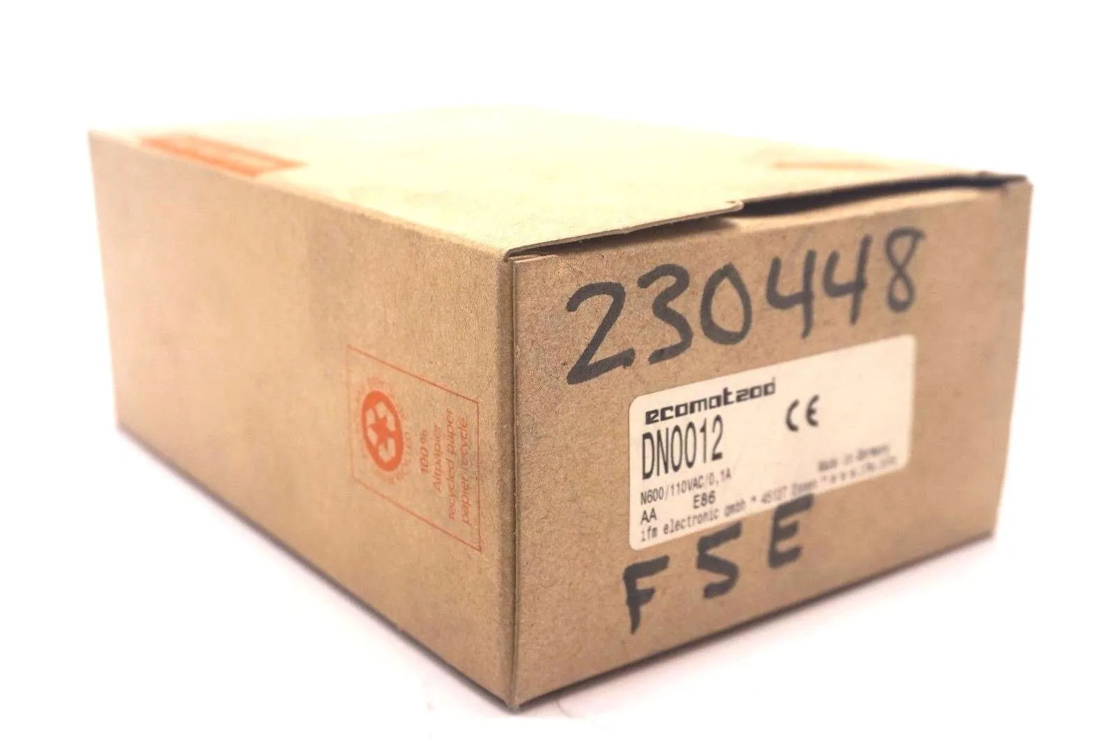 NEW EFFECTOR DN0012 AMPLIFIER N600 / 110VAC