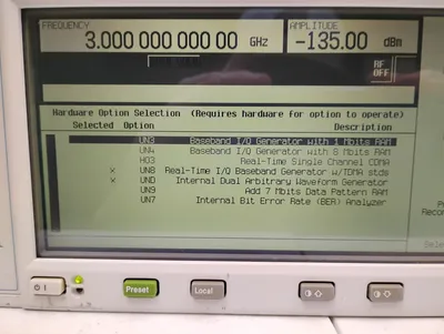 USED AGILENT E4432B