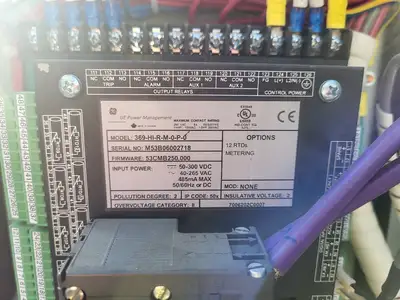 5kV/1200A Medium Voltage MCC Single Structure w/ Motor Protection Relay