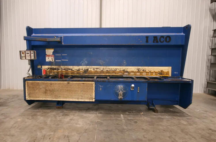 Used HACO ATLANTIC HSL 4016 Sheet Metal Shears Michigan US | Vander Ziel Machinery Sales #483389