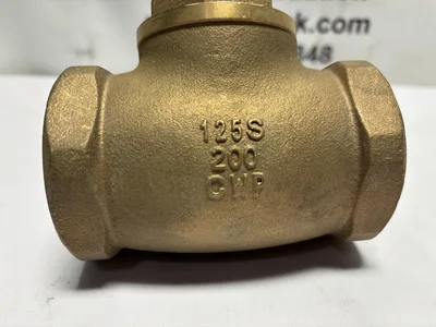 2” Bronze Swing Check Valve NPT 125 S 200 CWP