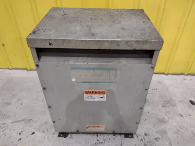 45 KW GENERAL ELECTRIC 480 <-> 240 VOLT TRANSFORMER: STOCK #23365