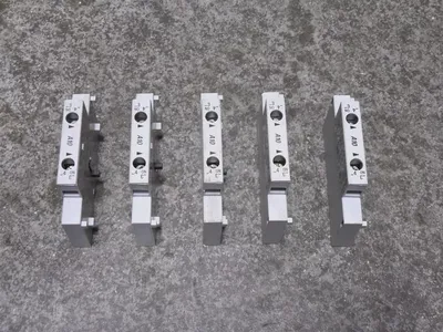 Lot of 5 Allen Bradley 100-S Auxiliary Contact Modules Series B Used