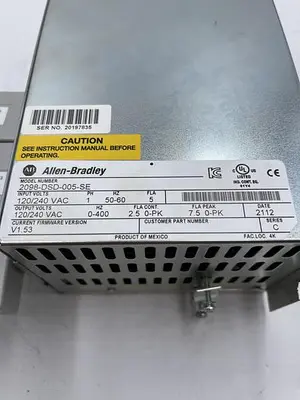 Used ALLEN-BRADLEY ALLEN-BRADLEY 2098-DSD-005-SE Servo Drives | ND Industrial Surplus #1214815