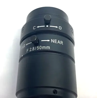 Used Keyence High-Resolution Low-Distortion Lens f 2.8/50 mm Optics Michigan US | Maverick Industrial Sales #1454350
