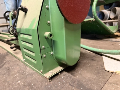 Used CENTRAL MACHINERY 14"X X 40" WOOD LATHE WITH 7" DISC Woodworking Lathes Michigan US | Miedema Asset Management Group #1334060