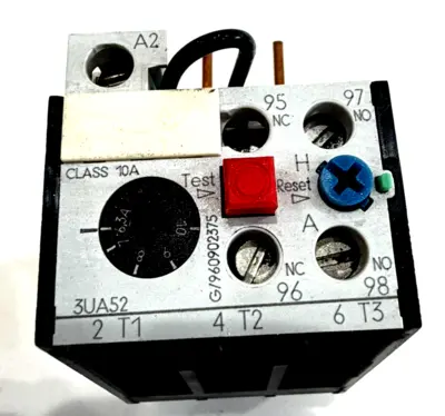 NEW SIEMENS 3UA52 00-1J OVERLOAD RELAY 6,3-10A 3UA52001J