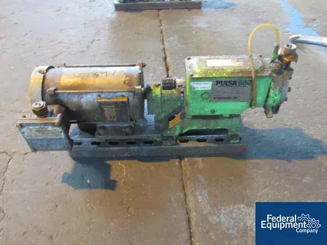 Used Pulsafeeder Pulsafeeder Diaphragm Pump, Model 680-S-E, S/S, 0.5 HP Pumps Ohio US | Federal Equipment Company #125884