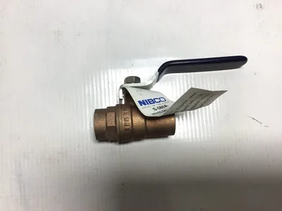 NIBCO S-580A 3/4″ Solder Ball Valve FBB Conventional Port (12pcs/bx)